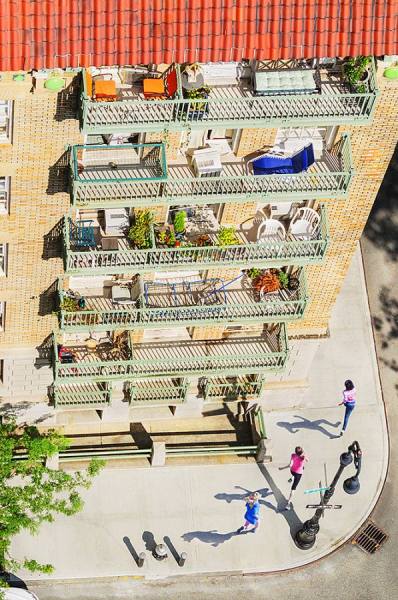 Photograph Mitchell Funk Balconies on One Eyeland